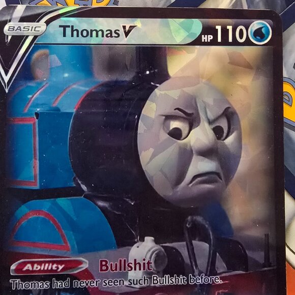Thomas The Train Pokemon Card - Picture 5 of 10